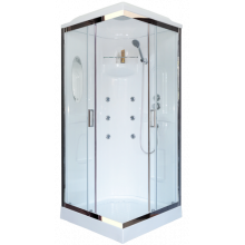 Душевая кабина Royal Bath RB90HP2-T-CH (прозрачное)